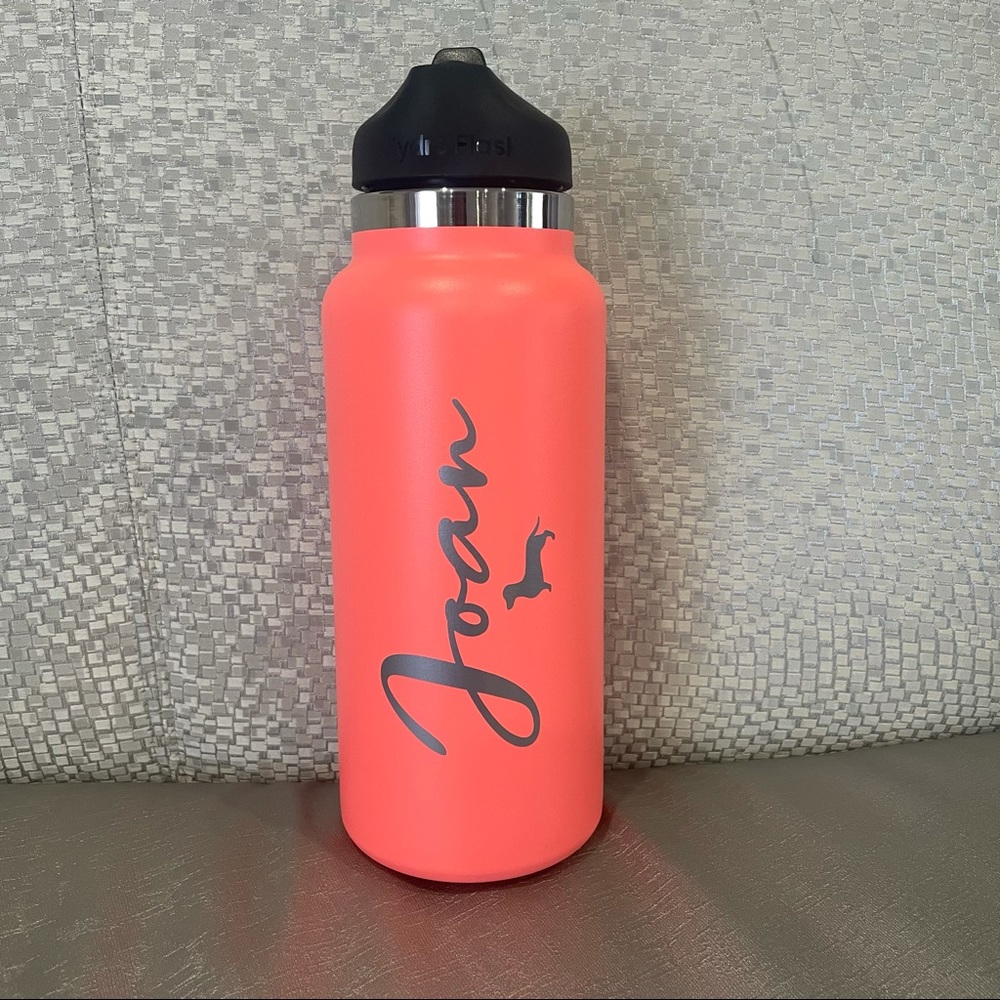 Insulated stainless water bottle 32oz Stra… - Picture 5 of 16